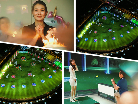 GOLF+無限玩法！高爾夫智能燈光互動(dòng)控制系統(tǒng)等您來體驗(yàn)